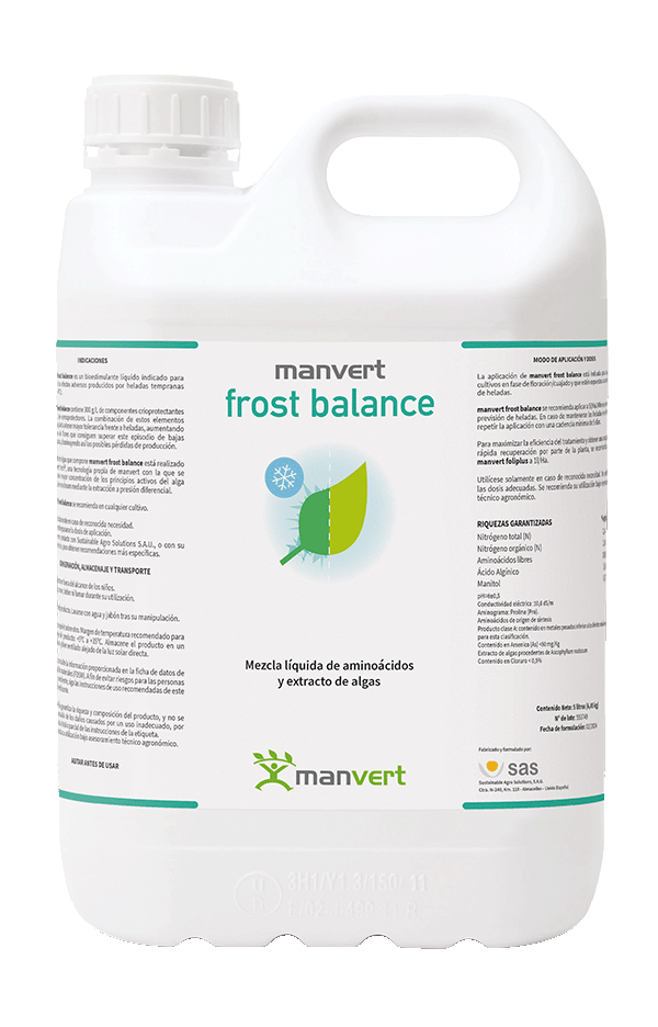manvertmanvert frost balance