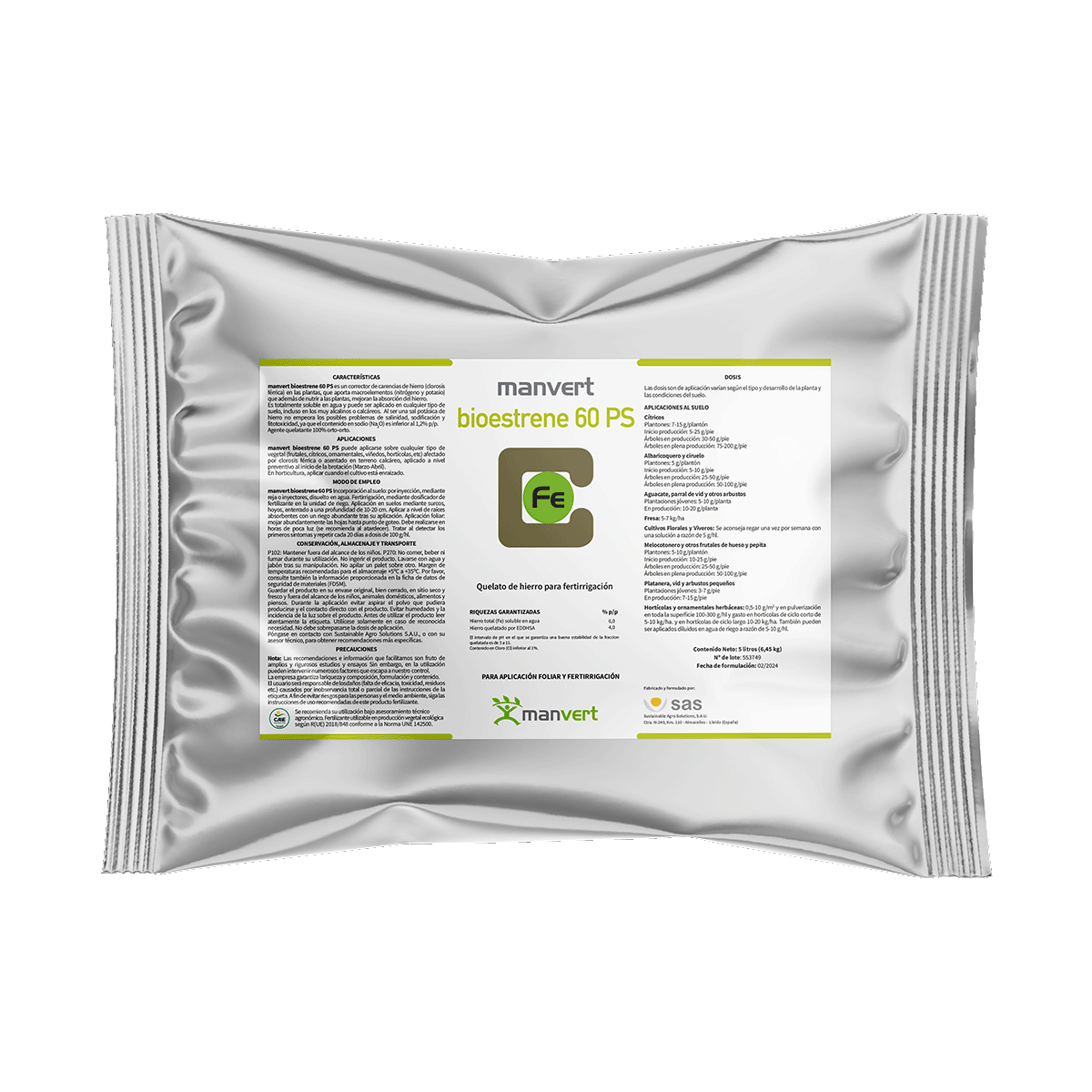 manvertmanvert bioestrene 60 PS